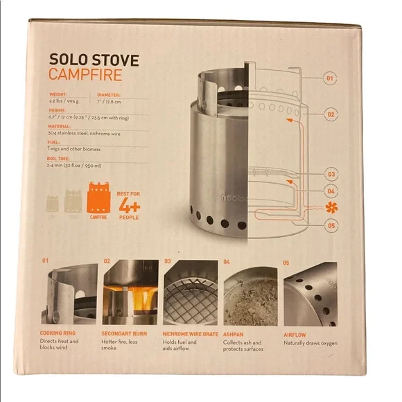 NEW SoloStoveCampFire π NIB - Picture 3 of 16